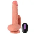 SHEQU - HAYDEN DILDO Y ESTIMULADOR DE CLÍTORIS CON VIBRACIÓN Y CONTROL REMOTO 16 CM