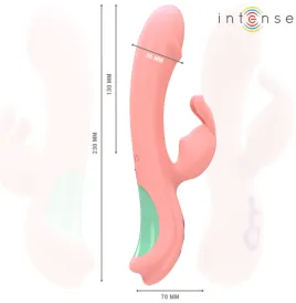 INTENSE - RACHEL VIBRATEUR RABBIT 5 VIBRATIONS ROSE