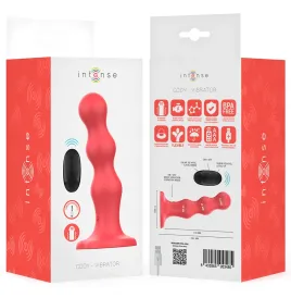 INTENSE - CODY VIBRADOR CON VENTOSA ROJO CONTROL REMOTO