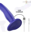 INTENSE - SHORTY VIBRATOR WITH SUCTION CUP BLUE REMOTE CONTROL INTENSE - SHORTY VIBRATOR WITH SUCTION CUP BLUE REMOTE CONTROL