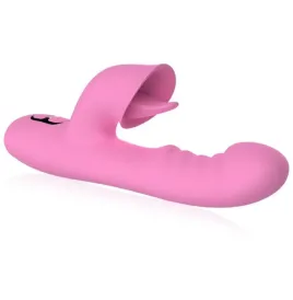 NALONE - T-MAY RABBIT VIBRATOR WITH PUSH AND OSCILLATING MOTION