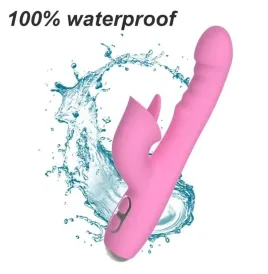 NALONE - T-MAY RABBIT VIBRATOR WITH PUSH AND OSCILLATING MOTION