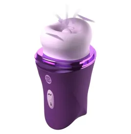 FANTASY FOR HER - LUSH KISS PELUCHE VIOLA STIMOLATORE CLITORIDEO A SUZIONE E LECCHIO