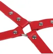 SUBBLIME - 953706 HANDCUFFS WITH BONDAGE BELT RED ONE SIZE SUBBLIME - 953706 HANDCUFFS WITH BONDAGE BELT RED ONE SIZE