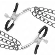 KINK - PINZE PER CAPEzzoli CON 3 CATENE NERE 20-23-28 CM