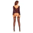 PASSION - BS125 BODYSTOCKING EN MAILLE NOIRE PASSION - BS125 BODYSTOCKING EN MAILLE NOIRE