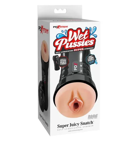PDX EXTREME - WET PUSSIES MASTURBADOR VAGINA AUTOLUBRICANTE NATURAL