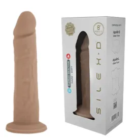 SILEXD - MODÈLE DE PÉNIS RÉALISTE 8 SILICONE LIQUIDE 20,6 CM