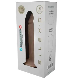 SILEXD - MODÈLE DE PÉNIS RÉALISTE 8 SILICONE LIQUIDE 20,6 CM