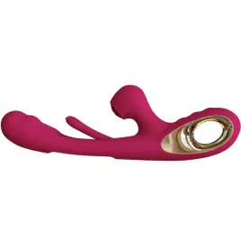 ARMONY - VIBRATEUR IMPACT SWING and DOUBLE STIMULATEUR MODÈLE 2 BORDEAUX