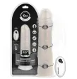 COCK MILLER - GODE AVEC VENTOUSE, LUMIÈRES ET VIBRATIONS AVEC TÉLÉCOMMANDE BLANC 21,5 CM COCK MILLER - GODE AVEC VENTOUSE, LUMIÈRES ET VIBRATIONS AVEC TÉLÉCOMMANDE BLANC 21,5 CM