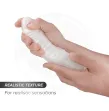 COCK MILLER - GODE AVEC VENTOUSE, LUMIÈRES ET VIBRATIONS AVEC TÉLÉCOMMANDE BLANC 21,5 CM COCK MILLER - GODE AVEC VENTOUSE, LUMIÈRES ET VIBRATIONS AVEC TÉLÉCOMMANDE BLANC 21,5 CM