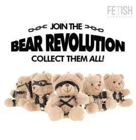 FETISH SUBMISSIVE - WINNIE TEDDY BEAR BDSM MODEL 6
