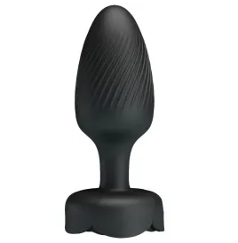 PRETTY LOVE - OSBORN ANAL PLUG WITH LED LIGHT BLACK 9.8 CM