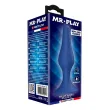 MR PLAY - PLUG ANAL EN SILICONE SLIM BLEU L MR PLAY - PLUG ANAL EN SILICONE SLIM BLEU L