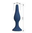 MR PLAY - PLUG ANAL EN SILICONE SLIM BLEU L MR PLAY - PLUG ANAL EN SILICONE SLIM BLEU L