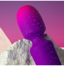 ROCKS- OFF - GLO- GIRL VIBRATOR WAND MINI PURPLE