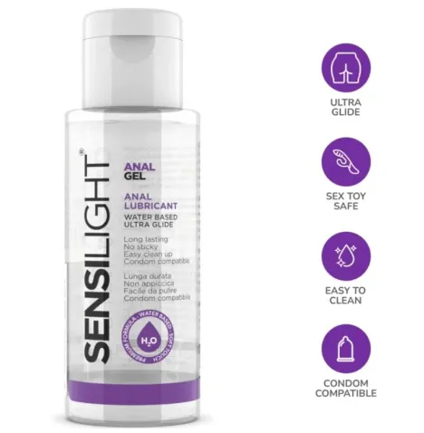 INTIMATELINE - SENSILIGHT SLIDING ANAL GEL 30 ML