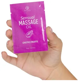 SECRETPLAY - OLIO DA MASSAGGIO MONODOSE AI FRUTTI ESOTICI 10 ML