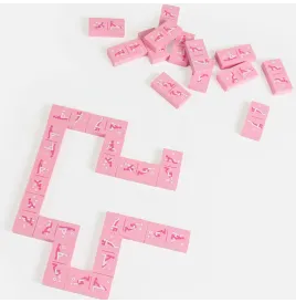 SECRETPLAY - JEU DE DOMINOS EN BOIS KINKY