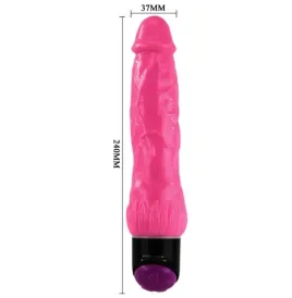 BAILE - VIBRATORE REALISTICO SEX COLORATO LILLA 24 CM