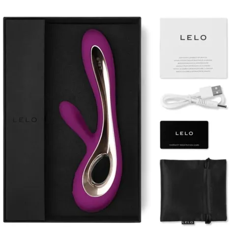 LELO - SORAYA 2 RABBIT PURPLE VIBRATOR
