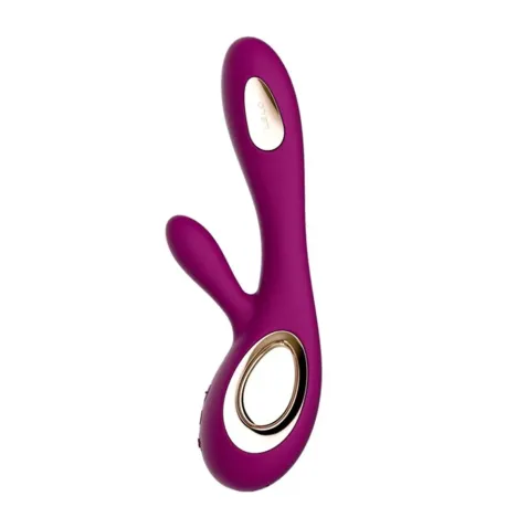 LELO - SORAYA WAVE VIBRATOR RABBIT DEEP ROSE