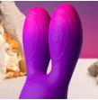 ROCKS- OFF - GLO-GIRL BUNNY VIBRADOR FLEXIBLE MORADO ROCKS- OFF - GLO-GIRL BUNNY VIBRADOR FLEXIBLE MORADO