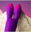 ROCKS- OFF - GLO-GIRL BUNNY PURPLE FLEXIBLE VIBRATOR ROCKS- OFF - GLO-GIRL BUNNY PURPLE FLEXIBLE VIBRATOR