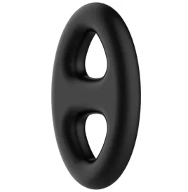 CRAZY BULL - BAGUE EN SILICONE DOUBLE OVALE
