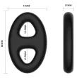 CRAZY BULL - ANELLO DOPPIO OVALE IN SILICONE CRAZY BULL - ANELLO DOPPIO OVALE IN SILICONE