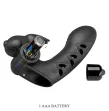 PRETTY LOVE - VANCE BLACK RABBIT VIBRATOR FINGERABDECKUNG PRETTY LOVE - VANCE BLACK RABBIT VIBRATOR FINGERABDECKUNG