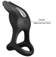 PRETTY LOVE - SILAS VIBRANT PENIS RING 7 VIBRATIONS BLACK SILICONE PRETTY LOVE - SILAS VIBRANT PENIS RING 7 VIBRATIONS BLACK SILICONE