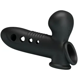 PRETTY LOVE - MANICOTTO PER PENE CRANE CON AIRBAG NERO