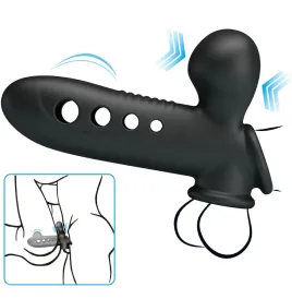 PRETTY LOVE - MANICOTTO PER PENE CRANE CON AIRBAG NERO