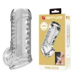 PRETTY LOVE - GUAINA PER PENE TRASPARENTE CON TEXTURE PRETTY LOVE - GUAINA PER PENE TRASPARENTE CON TEXTURE