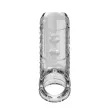 PRETTY LOVE - TRANSPARENT TEXTURED PENIS SHEATH PRETTY LOVE - TRANSPARENT TEXTURED PENIS SHEATH