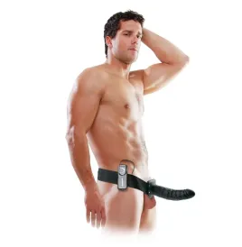 FETISH FANTASY SERIES - 19 CM VIBRANT CREUX STRAP-ON NOIR
