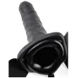 FETISH FANTASY SERIES - 19 CM VIBRIERENDER HOHL-STRAP-ON SCHWARZ FETISH FANTASY SERIES - 19 CM VIBRIERENDER HOHL-STRAP-ON SCHWARZ
