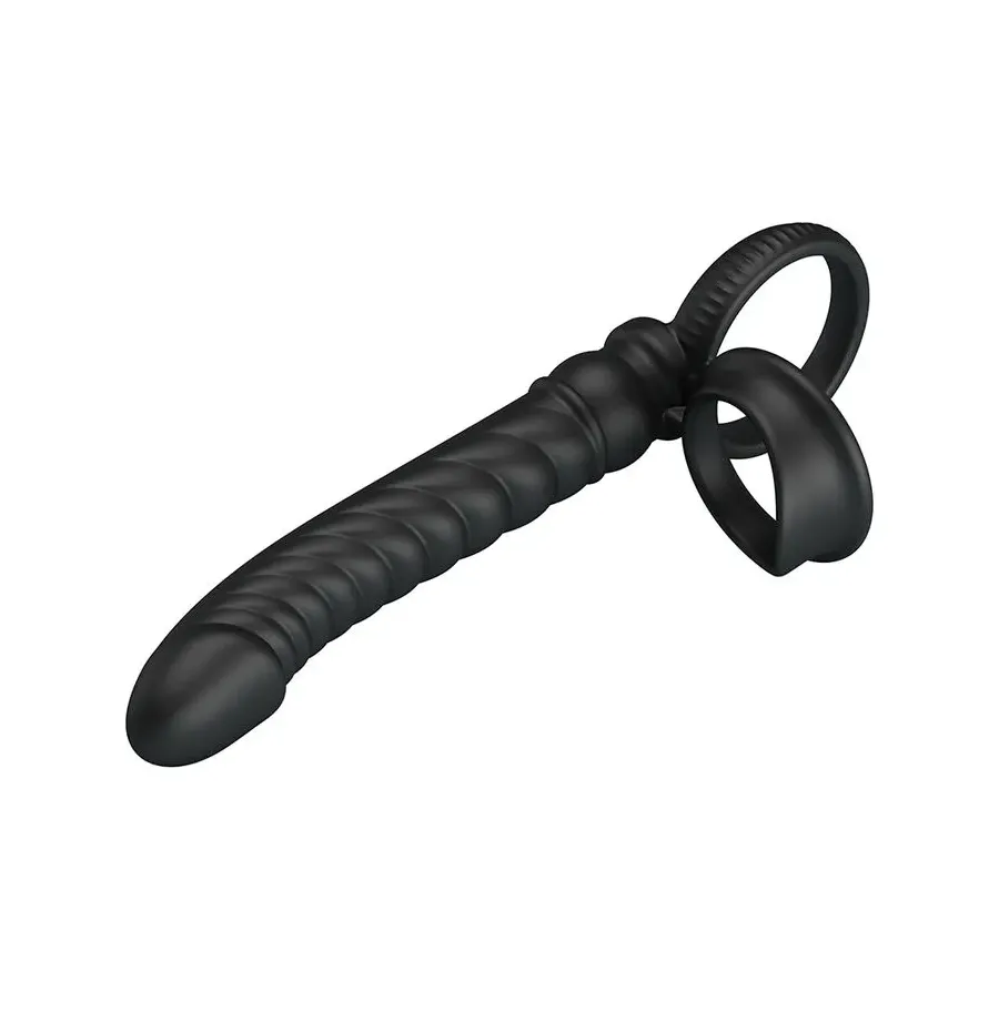 PRETTY LOVE - MERRITT VIBRADOR ANAL CON ANILLO Y VIBRACIÓN NEGRO PRETTY LOVE - MERRITT VIBRADOR ANAL CON ANILLO Y VIBRACIÓN NEGRO