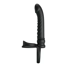 PRETTY LOVE - VIBRATEUR ANAL MERRITT AVEC ANNEAU ET VIBRATION NOIR