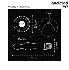 ADDICTED TOYS - ANAL CLEANER WITH UNIVERSAL ADAPTER MODEL 3