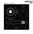 ADDICTED TOYS - ANAL CLEANER WITH UNIVERSAL ADAPTER MODEL 3 ADDICTED TOYS - ANAL CLEANER WITH UNIVERSAL ADAPTER MODEL 3