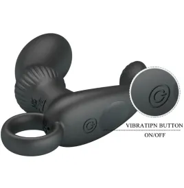 PRETTY LOVE - CAYLA ANAL VIBRATOR MASSAGER BLACK