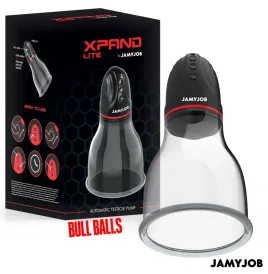 JAMYJOB - XPAND LITE BOMBA AUTOMÁTICA DE TESTÍCULOS 3 NIVELES DE SUCCIONADOR GRIS