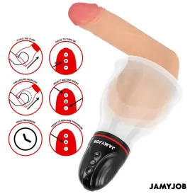 JAMYJOB - XPAND LITE AUTOMATIC TESTICLE PUMP 3 SUCTION LEVELS GREY