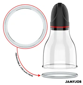 JAMYJOB - XPAND LITE BOMBA AUTOMÁTICA DE TESTÍCULOS 3 NIVELES DE SUCCIONADOR GRIS