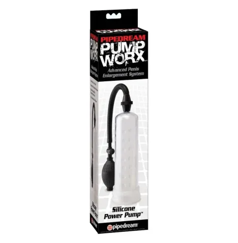 PUMP WORX - SILICONE POWER PUMP CLEAR