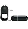 PRETTY LOVE - FLIRTATION STEWARD BLACK VIBRATION THIMBLE PRETTY LOVE - FLIRTATION STEWARD BLACK VIBRATION THIMBLE