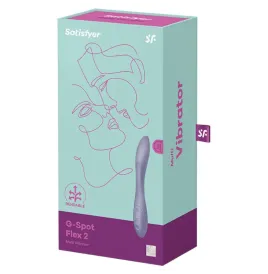SATISFYER - G-SPOT FLEX 2 MULTI VIBRATOR LILA